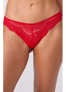 Marilyn koronkowe stringi damskie Justin, Kolor czerwony, Rozmiar S, Marilyn ze sklepu Intymna w kategorii Majtki damskie - zdjęcie 187762092