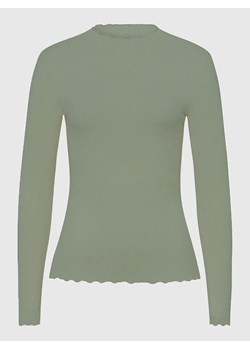Les Lunes Koszulka &quot;Fleur&quot; w kolorze zielonym ze sklepu Limango Polska w kategorii Bluzki damskie - zdjęcie 187764151