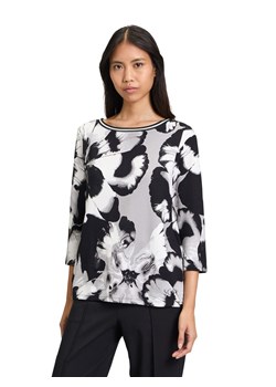 Betty Barclay Bluza w kolorze szaro-czarnym ze sklepu Limango Polska w kategorii Bluzy damskie - zdjęcie 187764813