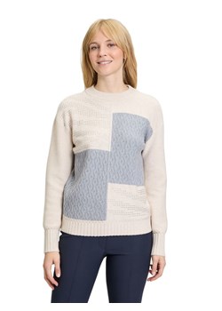 Betty Barclay Sweter w kolorze kremowo-szarym ze sklepu Limango Polska w kategorii Swetry damskie - zdjęcie 187765121