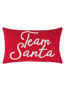 PAD Concept Poszewka &quot;Team Santa&quot; w kolorze czerwonym na poduszkę - 30 x 50 cm ze sklepu Limango Polska w kategorii Poduszki dekoracyjne - zdjęcie 187765750
