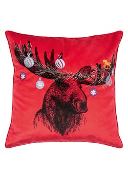 PAD Concept Poszewka &quot;Elk&quot; w kolorze czerwonym na poduszkę - 45 x 45 cm ze sklepu Limango Polska w kategorii Poduszki dekoracyjne - zdjęcie 187765751