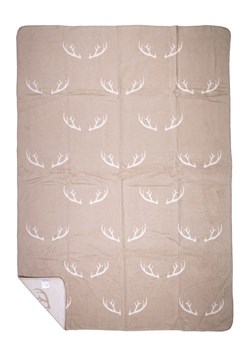 Mars &amp; More Pled &quot;Antler&quot; w kolorze beżowo-kremowym - 200 x 150 cm ze sklepu Limango Polska w kategorii Tekstylia - zdjęcie 187765933