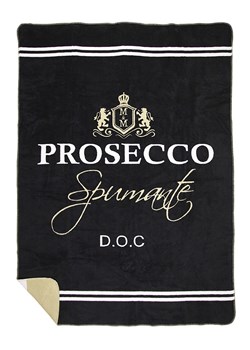 Mars &amp; More Pled &quot;Prosecco&quot; w kolorze beżowo-czarnym - 200 x 150 cm ze sklepu Limango Polska w kategorii Tekstylia - zdjęcie 187765942