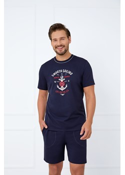 Piżama męska krótki rękaw, krótkie spodnie Port ze sklepu italianfashion w kategorii Piżamy męskie - zdjęcie 187766353