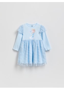 Reserved - Sukienka Kraina Lodu - jasnoniebieski ze sklepu Reserved w kategorii Piżamy dziecięce - zdjęcie 187766914