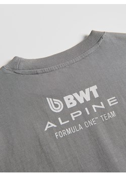 Reserved - Longsleeve Team Alpine F1 - ciemnoszary ze sklepu Reserved w kategorii T-shirty chłopięce - zdjęcie 187766954