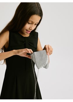 Reserved - Błyszcząca torebka na łańcuszku - srebrny ze sklepu Reserved w kategorii Torby i walizki dziecięce - zdjęcie 187767033