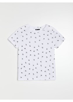 Sinsay - Koszulka z nadrukiem - biały ze sklepu Sinsay w kategorii Bluzki damskie - zdjęcie 187767301