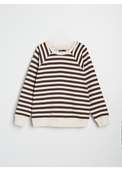 Sinsay - Bluza crewneck w paski - wielobarwny ze sklepu Sinsay w kategorii Bluzy damskie - zdjęcie 187767312