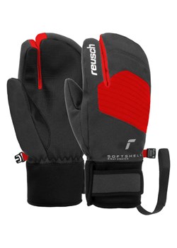 Reusch Rękawiczki narciarskie &quot;Simon R-TEX® XT&quot; w kolorze antracytowo-czerwonym ze sklepu Limango Polska w kategorii Rękawiczki dziecięce - zdjęcie 187767971