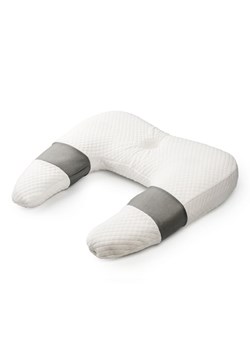 InnovaGoods Wielofunkcyjna poduszka w kolorze biało-szarym - 61 x 63 cm ze sklepu Limango Polska w kategorii Poduszki dekoracyjne - zdjęcie 187771163