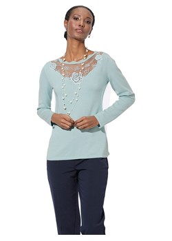 WITT WEIDEN Sweter w kolorze błękitnym ze sklepu Limango Polska w kategorii Swetry damskie - zdjęcie 187771583