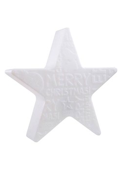 8 seasons Dekoracyjna lampa LED &quot;Merry Christmas&quot; w kolorze białym - Ø 60 cm ze sklepu Limango Polska w kategorii Oświetlenie - zdjęcie 187771963