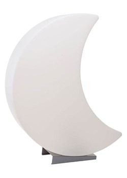8 seasons Dekoracyjna lampa LED &quot;Shining Moon&quot; w kolorze białym - 40 x 60 x 14,5 cm ze sklepu Limango Polska w kategorii Oświetlenie - zdjęcie 187772092