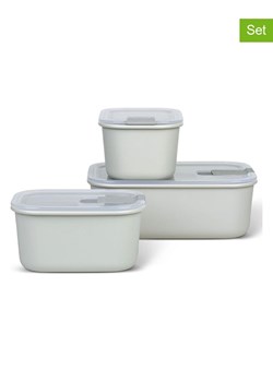 Mepal Pojemniki (3 szt.) w kolorze białym ze sklepu Limango Polska w kategorii Pojemniki kuchenne - zdjęcie 187772524