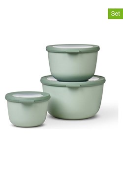 Mepal Pojemniki (3 szt.) w kolorze zielonym ze sklepu Limango Polska w kategorii Pojemniki kuchenne - zdjęcie 187772532