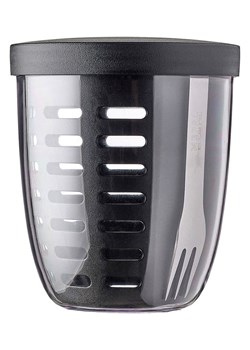 Mepal Pojemnik &quot;Ellipse&quot; w kolorze czarnym na owoce i warzywa - wys. 12,7 x Ø 10,7 cm ze sklepu Limango Polska w kategorii Pojemniki kuchenne - zdjęcie 187772773