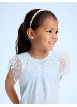 Reserved - Tiulowa sukienka z cekinami - jasnoniebieski ze sklepu Reserved w kategorii Sukienki dziewczęce - zdjęcie 187773193