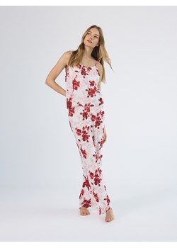 Reserved - Dwuczęściowa piżama z wiskozy - różowy ze sklepu Reserved w kategorii Piżamy damskie - zdjęcie 187773214