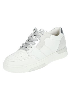 Paul Green Skórzane sneakersy w kolorze białym ze sklepu Limango Polska w kategorii Buty sportowe damskie - zdjęcie 187773670