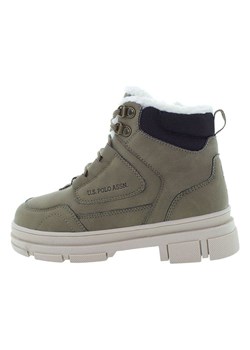 U.S. Polo Assn. Botki w kolorze brązowym ze sklepu Limango Polska w kategorii Buty zimowe dziecięce - zdjęcie 187773754