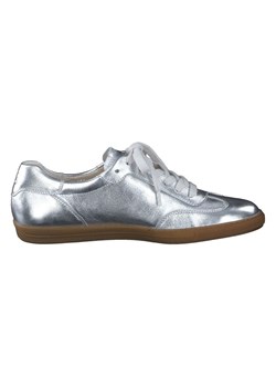 Paul Green Skórzane sneakersy w kolorze srebrnym ze sklepu Limango Polska w kategorii Buty sportowe damskie - zdjęcie 187773812