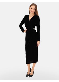 Czarna wieczorowa welurowa sukienka L’AF Vanessa ze sklepu Eye For Fashion w kategorii Sukienki - zdjęcie 187774003