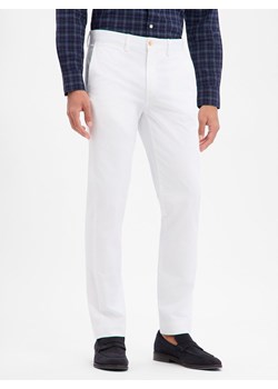 Polo Ralph Lauren Spodnie - Bedford Mężczyźni Bawełna biały jednolity ze sklepu vangraaf w kategorii Spodnie męskie - zdjęcie 187774021