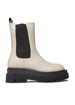 Gino Rossi Botki 20773 Beżowy ze sklepu MODIVO w kategorii Workery damskie - zdjęcie 187774200