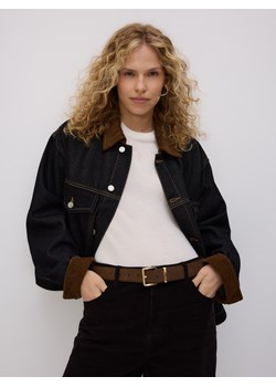 Reserved - Skórzany pasek - brązowy ze sklepu Reserved w kategorii Paski damskie - zdjęcie 187774362