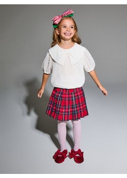 Sinsay - Elegancka bluzka z bufkami - kremowy ze sklepu Sinsay w kategorii Bluzki dziewczęce - zdjęcie 187775110