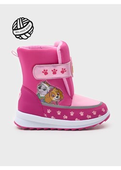 Sinsay - Ocieplane śniegowce zapinane na rzep z wełnianą wyściółką PAW Patrol - różowy ze sklepu Sinsay w kategorii Buty zimowe dziecięce - zdjęcie 187775143