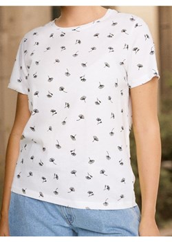 Sinsay - Koszulka z nadrukiem - biały ze sklepu Sinsay w kategorii Bluzki damskie - zdjęcie 187775181