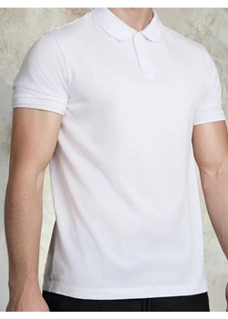 Sinsay - Koszulka polo - biały ze sklepu Sinsay w kategorii T-shirty męskie - zdjęcie 187775190
