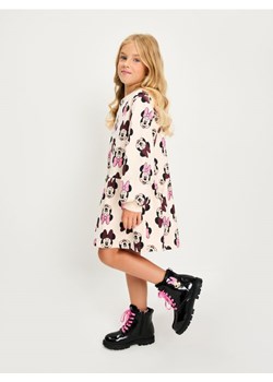 Sinsay - Lakierowane botki z ociepleniem Minnie Mouse - czarny ze sklepu Sinsay w kategorii Buty zimowe dziecięce - zdjęcie 187775233