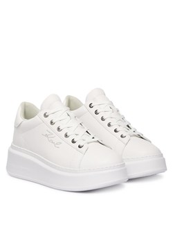 Sneakersy KARL LAGERFELD Anakapri KL63518A Biały ze sklepu eobuwie.pl w kategorii Buty sportowe damskie - zdjęcie 187775424