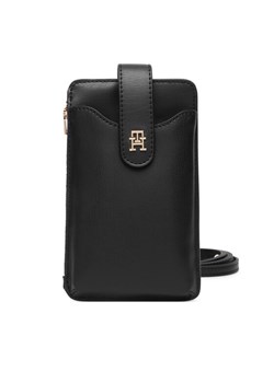 Tommy Hilfiger Etui na telefon Th Icon Phone Wallet AW0AW18137 Czarny ze sklepu MODIVO w kategorii Etui - zdjęcie 187775922