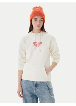Roxy Bluza Vl Surf Stoked Hoodie Brushed ERJFT05028 Beżowy Regular Fit ze sklepu MODIVO w kategorii Bluzy damskie - zdjęcie 187776004