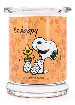 Peanuts Świeca zapachowa &quot;&apos;Peanuts Be Happy&apos;&apos; - 250 g ze sklepu Limango Polska w kategorii Świece i dyfuzory - zdjęcie 187776843