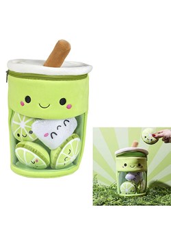 The Home Deco Kids Maskotka &quot;Kawaii Bubble Tea&quot; w kolorze limonkowym - 3+ ze sklepu Limango Polska w kategorii Zabawki - zdjęcie 187776901