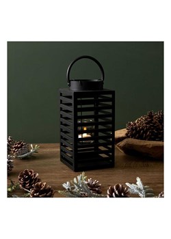 Ethnical Life Lampion w kolorze czarnym - 12 x 24,5 x 12 cm ze sklepu Limango Polska w kategorii Świeczniki - zdjęcie 187777060