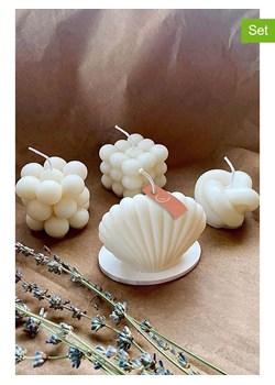 Lucky Bees Świece zapachowe (4 szt.) ze sklepu Limango Polska w kategorii Świece i dyfuzory - zdjęcie 187777113