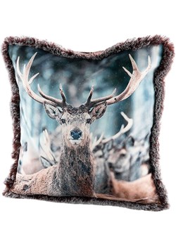 GILDE Poduszka w kolorze brązowym - 45 x 45 cm ze sklepu Limango Polska w kategorii Poduszki dekoracyjne - zdjęcie 187777191