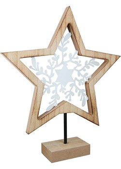 GILDE Dekoracja w kolorze jasnobrązowym - 30 x 34,5 x 5,5 cm ze sklepu Limango Polska w kategorii Dekoracje - zdjęcie 187777313