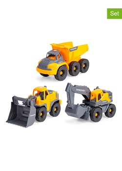 Dickie 3-częściowy zestaw "Volvo Tough Work Force" w kolorze żółtym - 3+ ze sklepu Limango Polska w kategorii Zabawki - zdjęcie 187777590