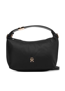 Torebka Tommy Hilfiger Th Go Crossover Nylon AW0AW18164 Czarny ze sklepu eobuwie.pl w kategorii Torby Shopper bag - zdjęcie 187777931