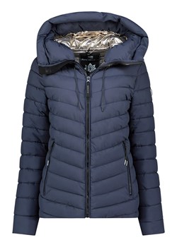 Geographical Norway Kurtka pikowana &quot;Amandine&quot; w kolorze granatowym ze sklepu Limango Polska w kategorii Kurtki damskie - zdjęcie 187779340