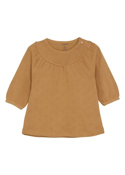 Noppies Sukienka w kolorze jasnobrązowym ze sklepu Limango Polska w kategorii Sukienki niemowlęce - zdjęcie 187779650