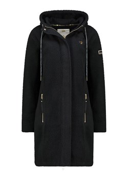 Geographical Norway Płaszcz polarowy "Tartine" w kolorze czarnym ze sklepu Limango Polska w kategorii Płaszcze damskie - zdjęcie 187779800